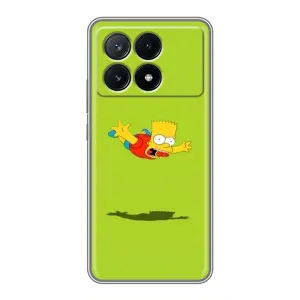 Чjхол з Сімпсонами для Xiaomi POCO X6 Pro (5G) (VPrint) (Барт Сімпсон)