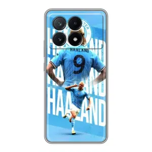 Чохли з футболістом Ерлінг Холанд для Xiaomi POCO X6 Pro (5G) (AlphaPrint) (Erling Haaland)