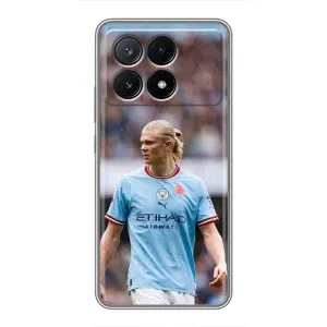 Чохли з футболістом Ерлінг Холанд для Xiaomi POCO X6 Pro (5G) (AlphaPrint) (Ерлинг Холанд)