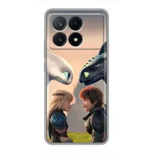 Чохол як приборкати дракона на Xiaomi POCO X6 Pro (5G) (Гикавка і Астрід)