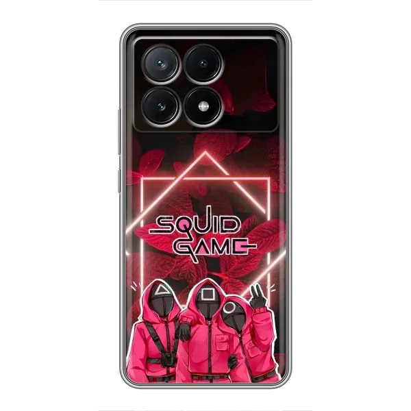 Чохол з принтом «Охоронці Гра кальмара» для Xiaomi POCO X6 Pro (5G) Чохол з принтом «Охоронці Гра кальмара» для Xiaomi POCO X6 Pro (5G)