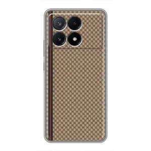 Чехлы ГУЧЧИ для ПОКО Х6 Про (5G) (AlphaPrint) (Гуччи полоса)