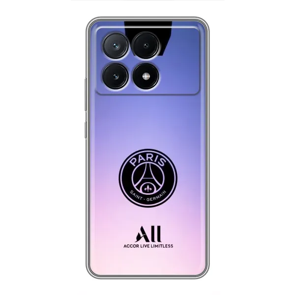 Чехол с принтом «лого PSG» для Xiaomi POCO X6 Pro (5G) Чехол с принтом «лого PSG» для Xiaomi POCO X6 Pro (5G)