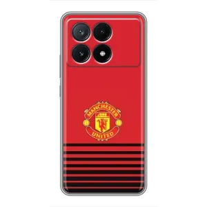 Чохол Манчестер Юнайтед для ПОКО Х6 Про (5G) (AlphaPrint) (manchester united)