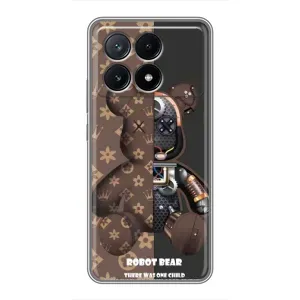Крутые Чехлы Луи Виттон для Xiaomi POCO X6 Pro (5G) (AlphaPrint) (Медведь Луи Витон)