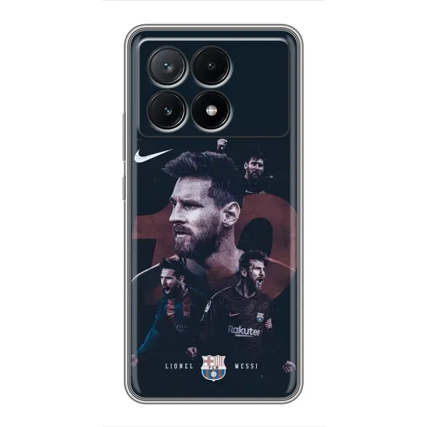 Чохол з принтом «Мессі 10» для Xiaomi POCO X6 Pro (5G)