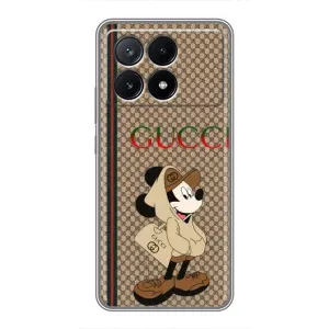 Чехлы ГУЧЧИ для ПОКО Х6 Про (5G) (AlphaPrint) (Mickey GUCCI)