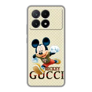 Чехол Disney Mouse Xiaomi POCO X6 Pro (5G) (PREMIUMPrint) (Mikki Gucci)