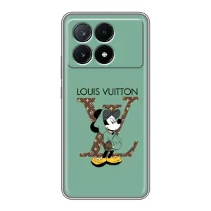 Чохли Луі Вітон для Xiaomi POCO X6 Pro (5G) (AlphaPrint - LOUIS VUITTON) (Міккі Маус LV)