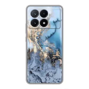 Мраморный чехол на Xiaomi POCO X6 Pro (5G) (VPrint) (Нежный мрамор)