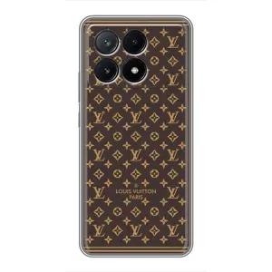 Чохли Луі Вітон для Xiaomi POCO X6 Pro (5G) (AlphaPrint - LOUIS VUITTON) (шпалери LV)