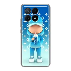 Крутые Чехлы Луи Виттон для Xiaomi POCO X6 Pro (5G) (AlphaPrint) (Парень LV)