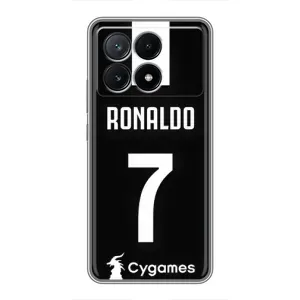 Чохол Кріштіану Роналду для Xiaomi POCO X6 Pro (5G) (AlphaPrint) (RONALDO 7)