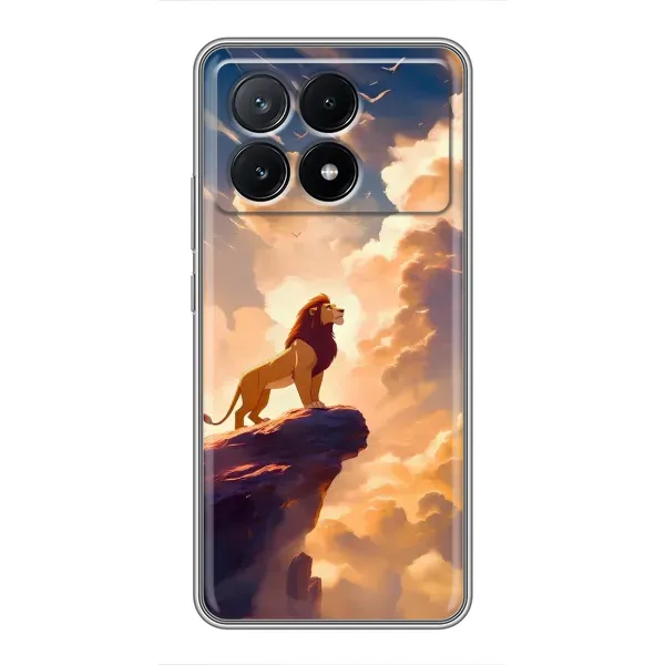 Чехол с принтом «Симба на скале» для Xiaomi POCO X6 Pro (5G) Чехол с принтом «Симба на скале» для Xiaomi POCO X6 Pro (5G)