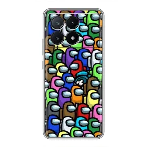 Чехол Амонг Ас для Xiaomi POCO X6 Pro (5G) (AlphaPrint) (Убит)