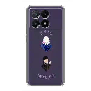 Чохли Венсдей на Xiaomi POCO X6 Pro (5G) Уенсдей (AlphaPrint) (Венздей і подруга)