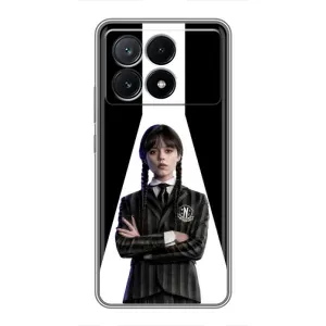 Чохли Венсдей на Xiaomi POCO X6 Pro (5G) Уенсдей (AlphaPrint) (W-Wednesday)