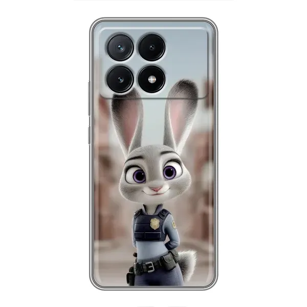Чехол с принтом «Офицер Джуди Хоппс» для Xiaomi POCO X6 Pro (5G)