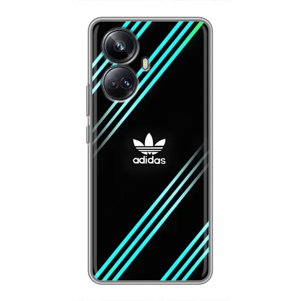 Чехол с принтом «Адидас с полосами» для Realme 10 Pro Plus Чехол с принтом «Адидас с полосами» для Realme 10 Pro Plus