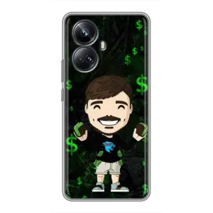 Чехол с принтом «Блогер Beast» для Realme 10 Pro Plus