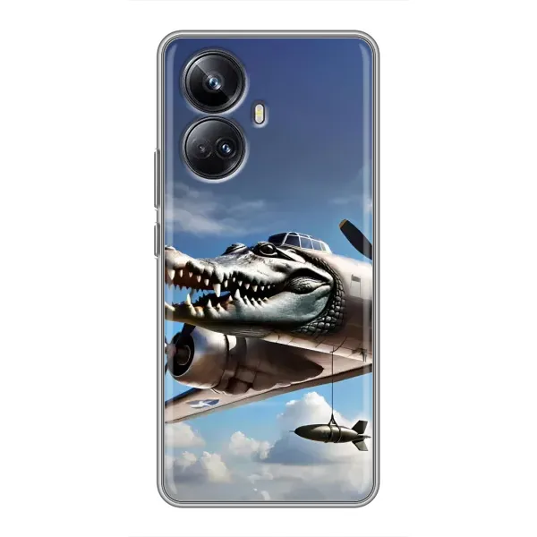 Чохол з принтом «Бомбардіро крокоділо» для Realme 10 Pro Plus