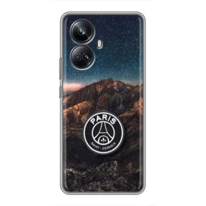 Чехлы PSG для Realme 10 Pro Plus (AlphaPrint) (ФК ПСЖ)