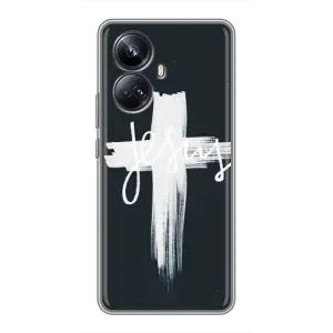 Чехол с принтом «Иисус» для Realme 10 Pro Plus