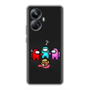 Чехол Амонг Ас для Realme 10 Pro Plus (AlphaPrint)