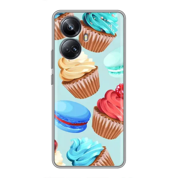 Чехол с принтом «Кексики» для Realme 10 Pro Plus Чехол с принтом «Кексики» для Realme 10 Pro Plus