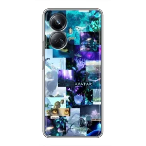 Чехол с принтом «коллаж Аватар» для Realme 10 Pro Plus