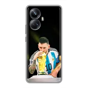 Чохли для Realme 10 Pro Plus (Leo чемпіон) (AlphaPrint) (Кубок Мессі)