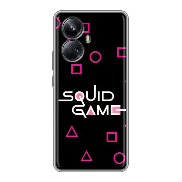 Чехол с принтом «Паттерн Игра кальмара» для Realme 10 Pro Plus