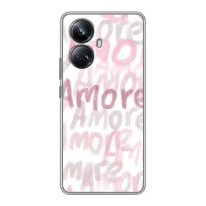 Чехол с принтом «Аморе любовь» для Realme 10 Pro Plus
