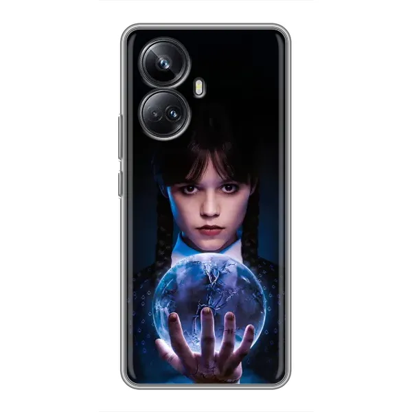 Чехол с принтом «Магическая сфера Уэнздей» для Realme 10 Pro Plus