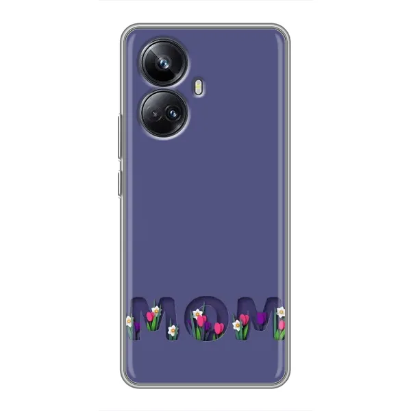 Чохол з принтом «Мама в квітах» для Realme 10 Pro Plus