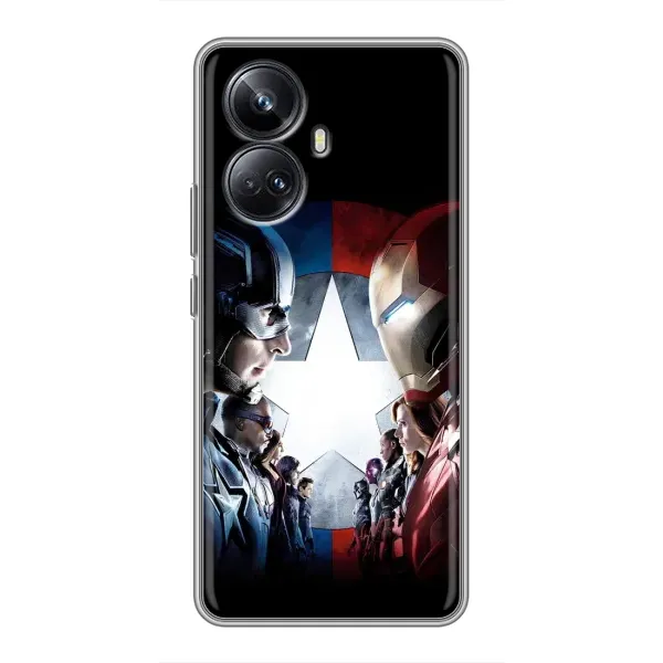 Чехол с принтом «Марвел стайл» для Realme 10 Pro Plus Чехол с принтом «Марвел стайл» для Realme 10 Pro Plus