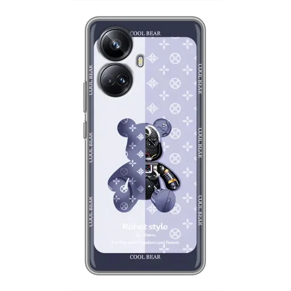 Чехол с принтом «Медвежонок LV» для Realme 10 Pro Plus Чехол с принтом «Медвежонок LV» для Realme 10 Pro Plus