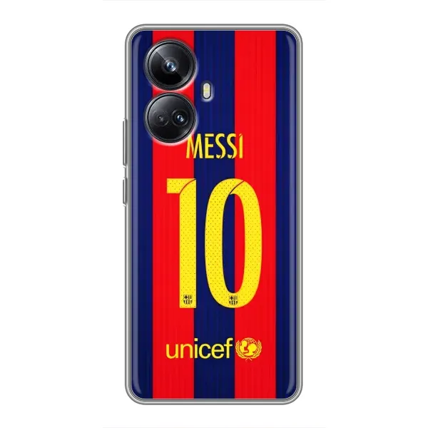 Чохол з принтом «Messi Barca 10» для Realme 10 Pro Plus