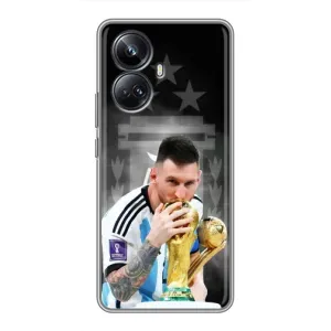 Чохли для Realme 10 Pro Plus (Leo чемпіон) (AlphaPrint) (Мессі Чемпіон)