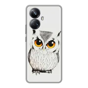 Чохол з пташками на Realme 10 Pro Plus (VPrint) (Мила Сова)