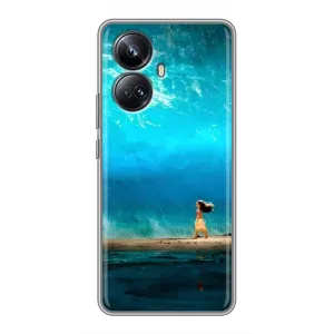 Чехол с мультфильмом Моана Realme 10 Pro Plus (Океан Моана)