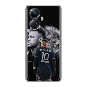Чохол Неймар для Realme 10 Pro Plus (AlphaPrint) (Неймар Лев)