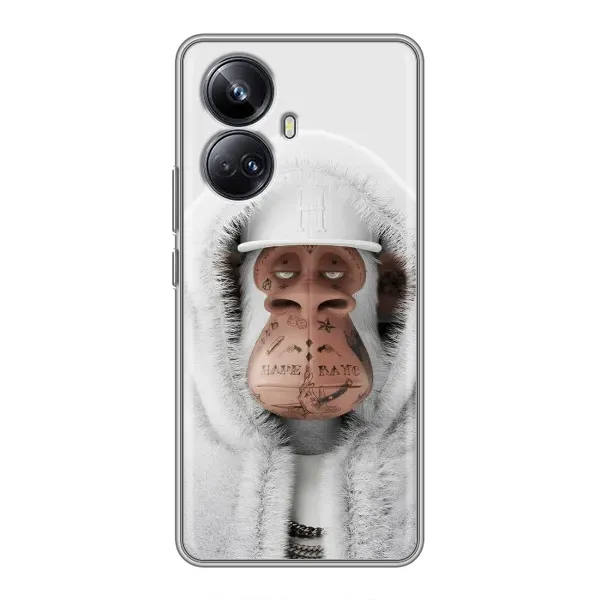 Чохол з принтом «мавпа NFT в тату» для Realme 10 Pro Plus Чохол з принтом «мавпа NFT в тату» для Realme 10 Pro Plus