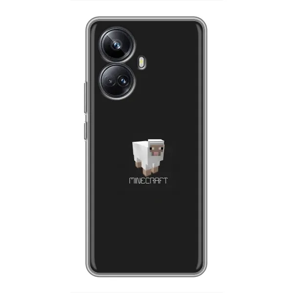 Чехол с принтом «Овечка Майнкрафт» для Realme 10 Pro Plus Чехол с принтом «Овечка Майнкрафт» для Realme 10 Pro Plus