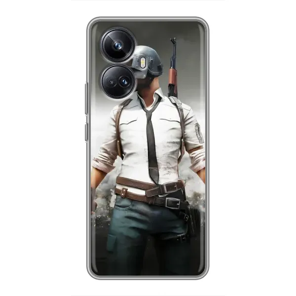 Чехол с принтом «Пабг мен» для Realme 10 Pro Plus Чехол с принтом «Пабг мен» для Realme 10 Pro Plus