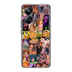 Чехол Рапунцель для Realme 10 Pro Plus (Коллаж Рапунцель)
