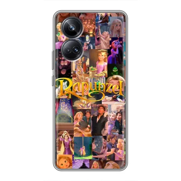 Чехол с принтом «Коллаж Рапунцель» для Realme 10 Pro Plus