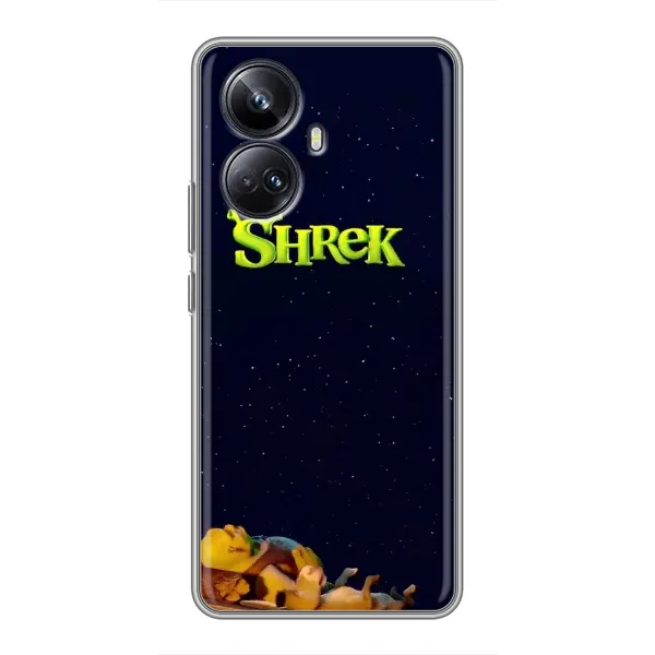 Чехол с принтом «Отдыхающий Шрек» для Realme 10 Pro Plus