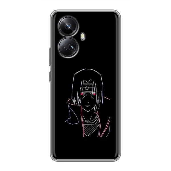 Чехол с принтом «силуэт Итачи» для Realme 10 Pro Plus