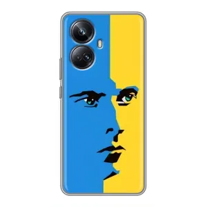 Украинские Чехлы для Realme 10 Pro Plus с картинкой УПА (AlphaPrint) (Степан Бандера)